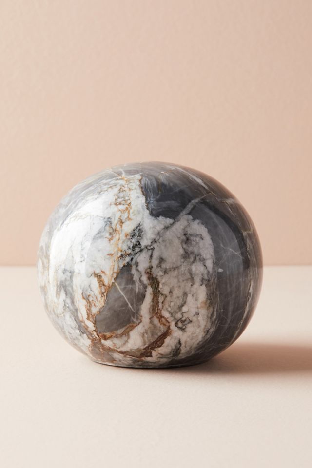 Black Marble Decorative Object #1
