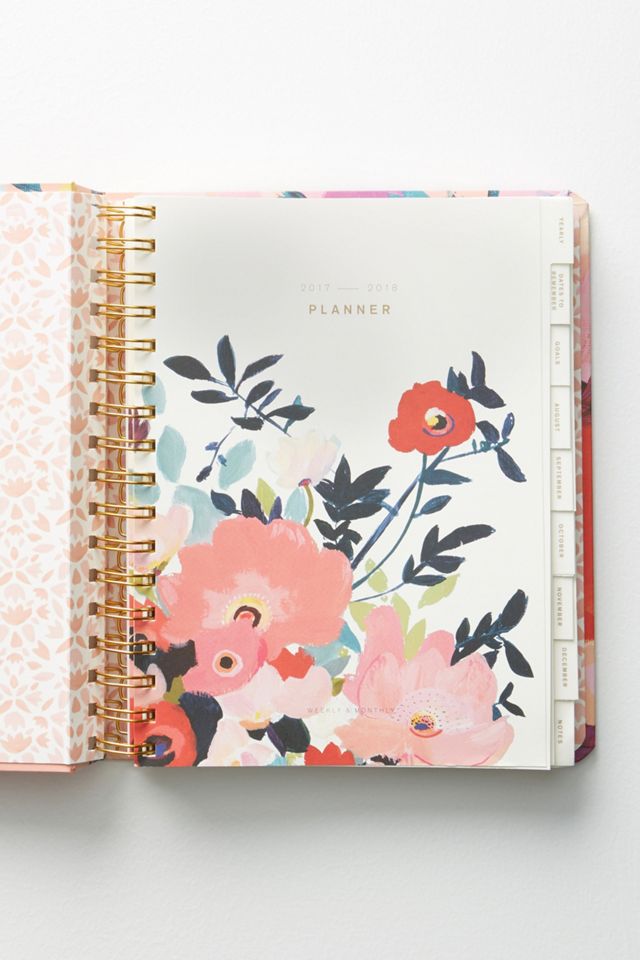 Picturesque Florals 2017-2018 Planner #1