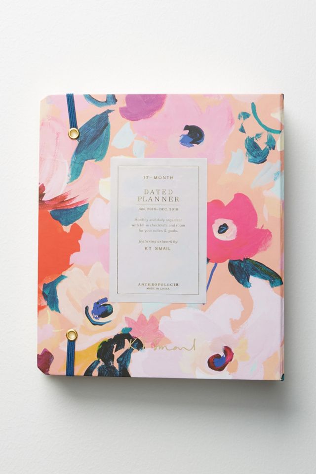 Picturesque Florals 2017-2018 Planner #3