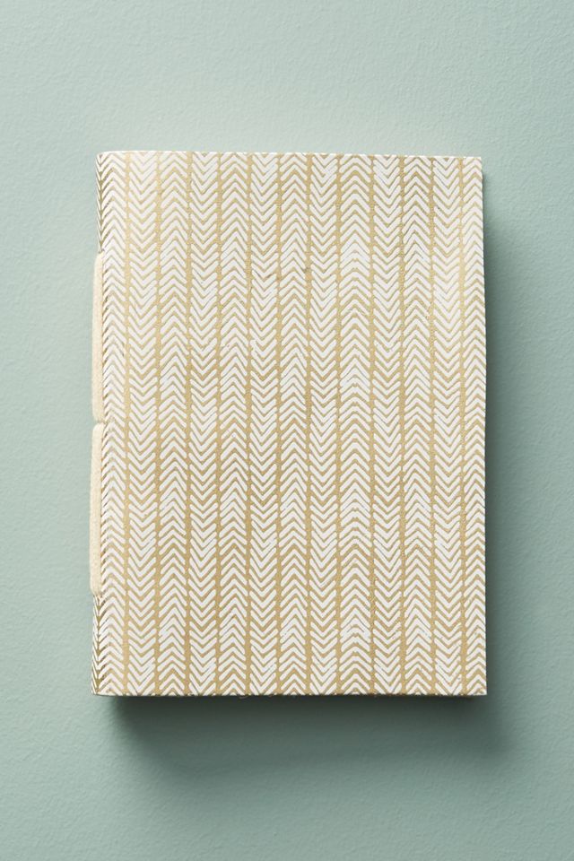 Gilded Leather Journal #1