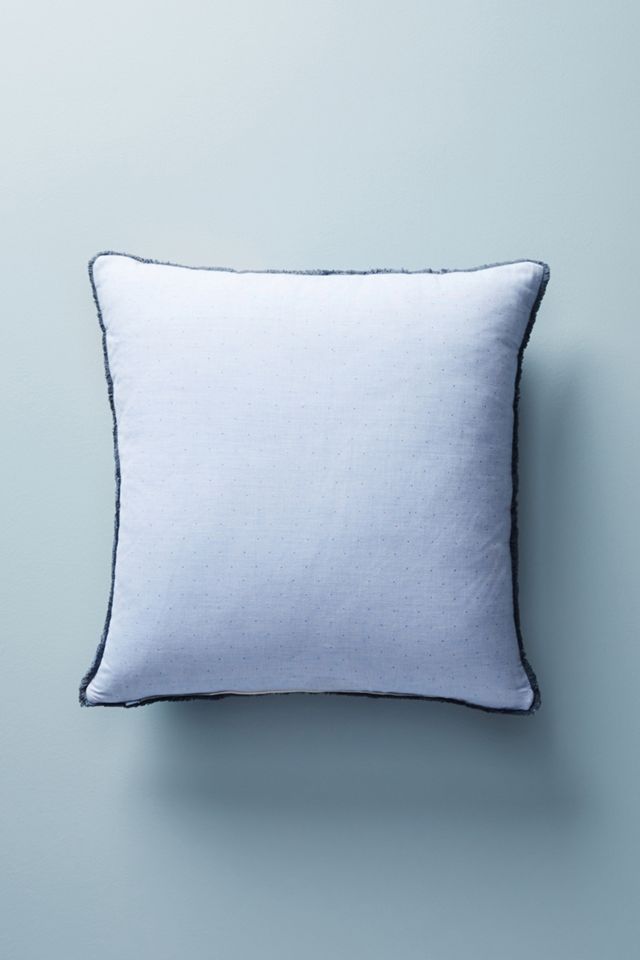 Embroidered Ruby Pillow #1