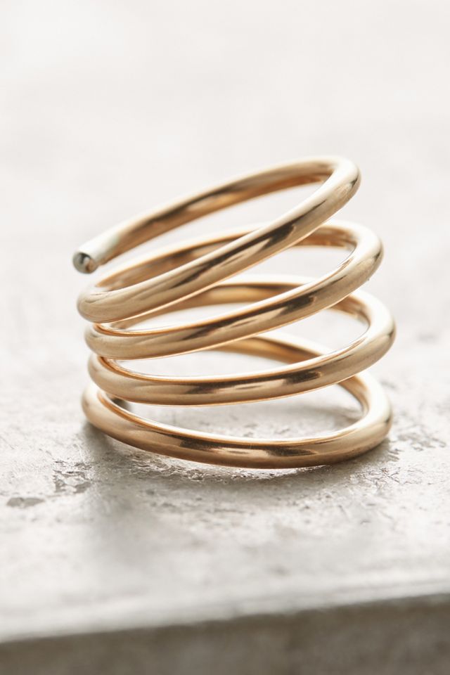 Tipped Coil Ring #1