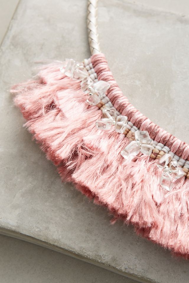 Acalia Fringed Collar Necklace #1