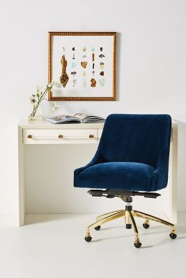 Elowen Swivel Desk Chair AnthroLiving