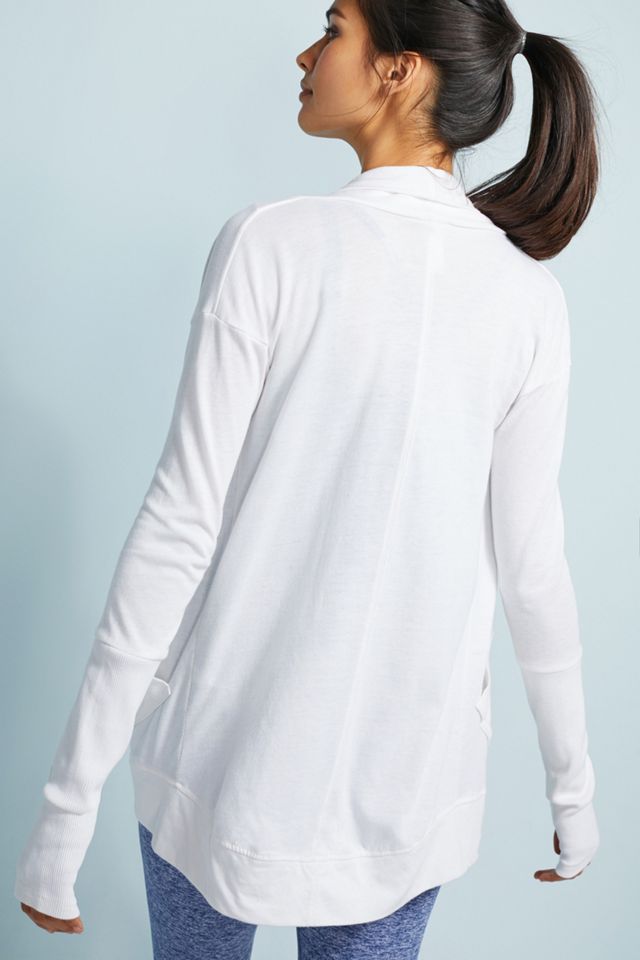 Ribbed Sleeve Cardigan #3