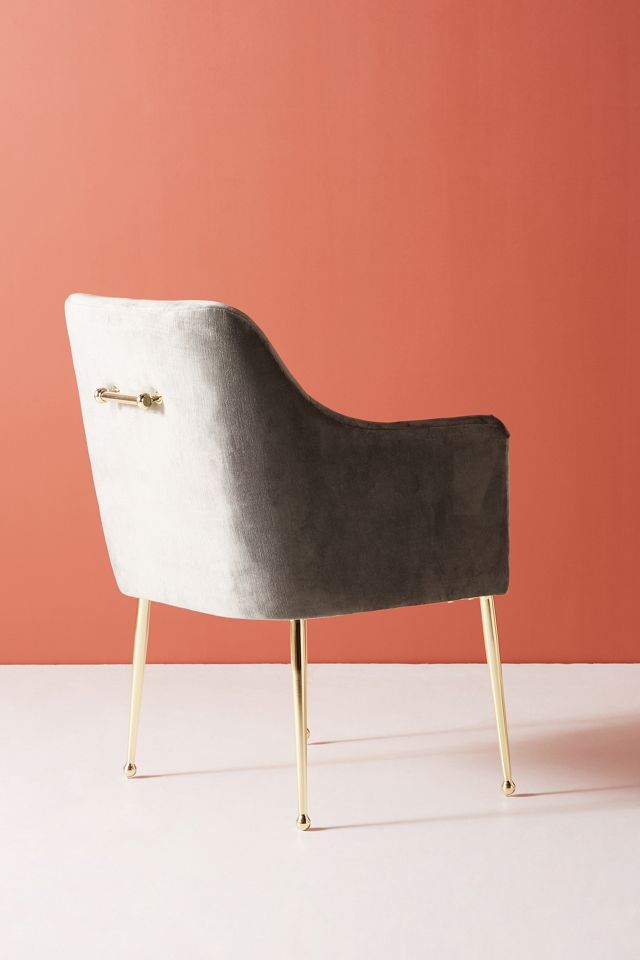 Slub Velvet Elowen Armchair #3
