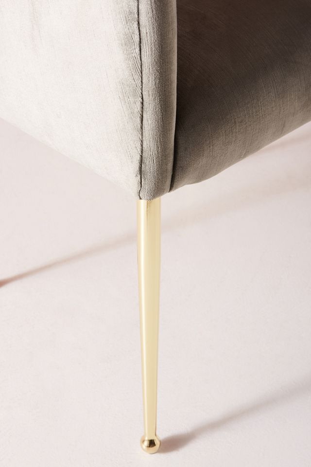 Slub Velvet Elowen Armchair #5