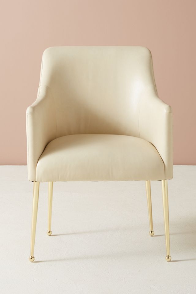 Premium Leather Elowen Armchair #1