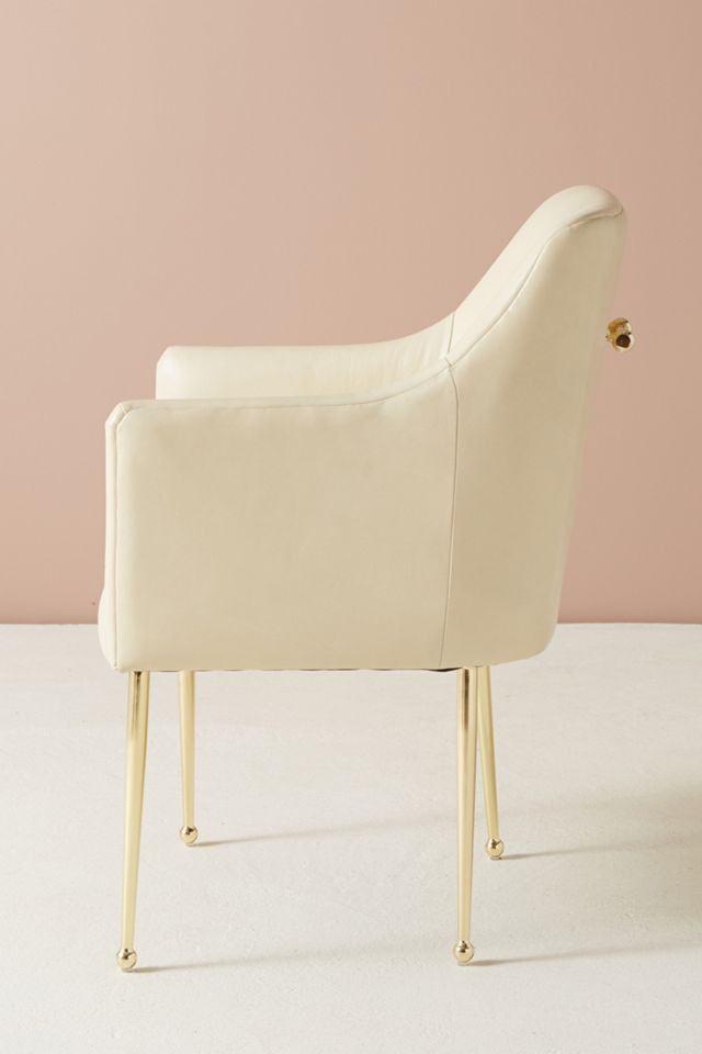 Premium Leather Elowen Armchair #2