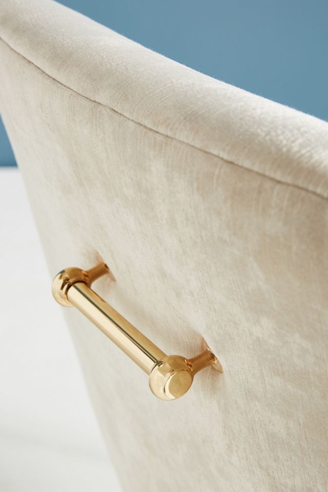 Slub Velvet Elowen Chair #4