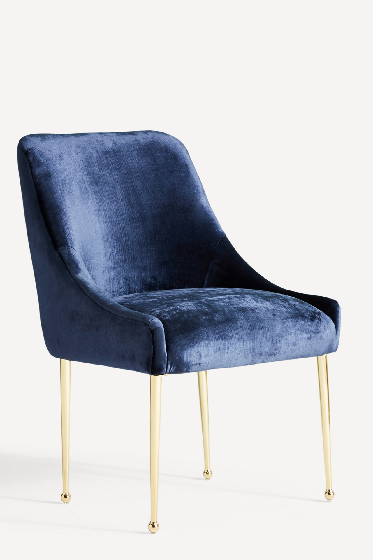 Anthropologie Slub Velvet Elowen Chair Bethesda Row
