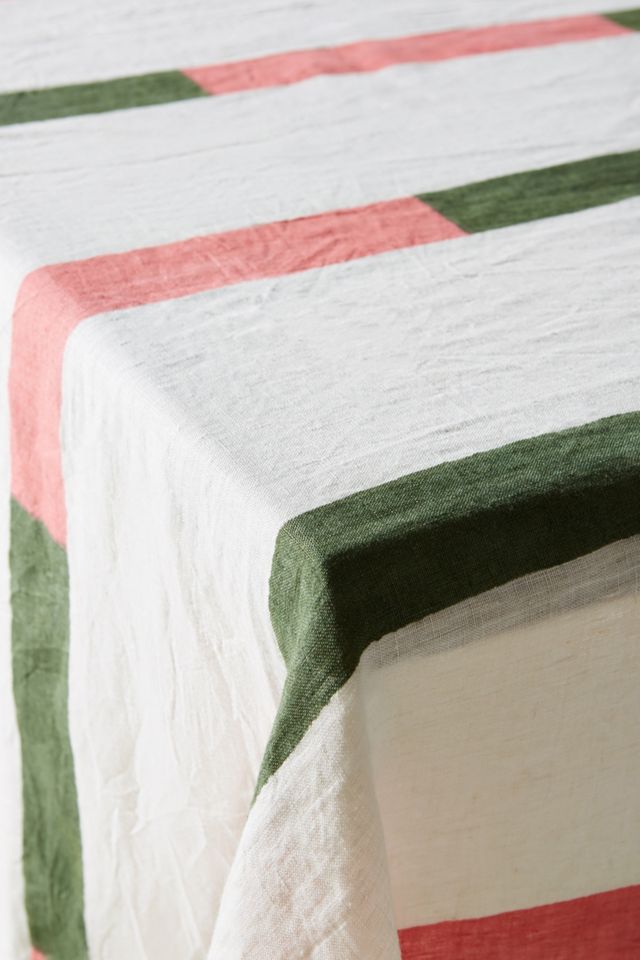 Cirque Striped Tablecloth #1