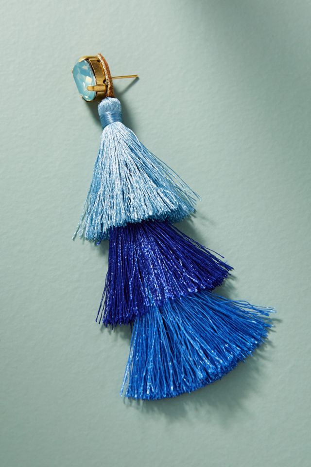 Cha Cha Tassel Drop Earrings #1