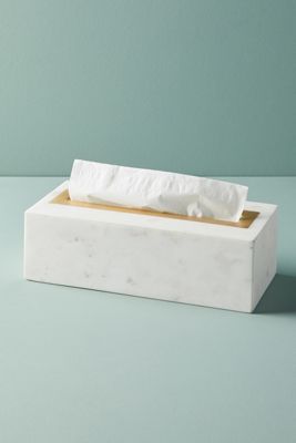 Marble Tissue Box