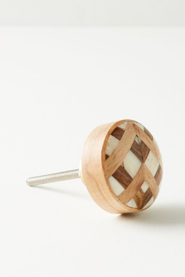 Marquetry Inlay Knob #1