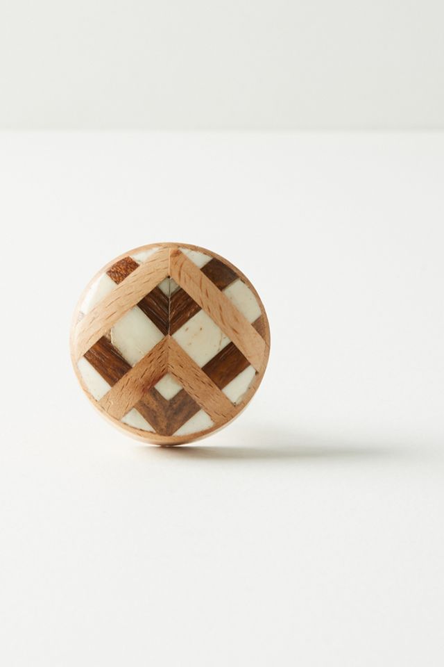 Marquetry Inlay Knob #2