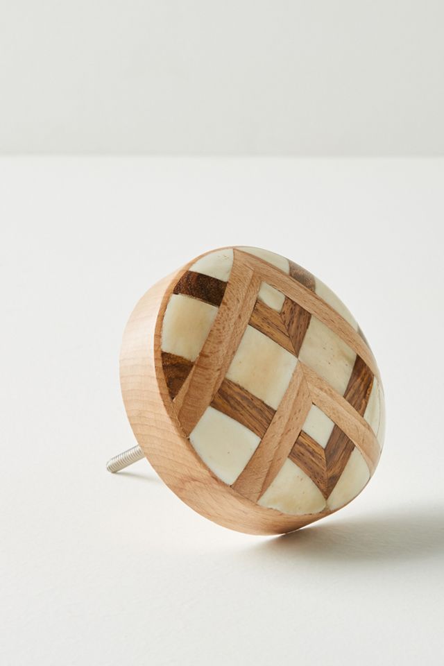 Marquetry Inlay Knob #5