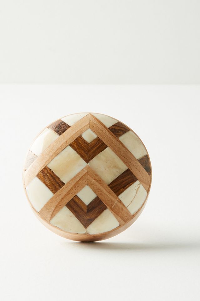 Marquetry Inlay Knob #6