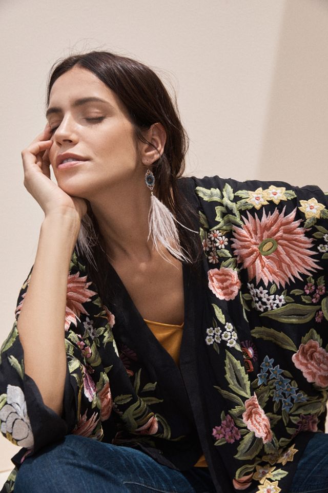 Montana Embroidered Kimono #3