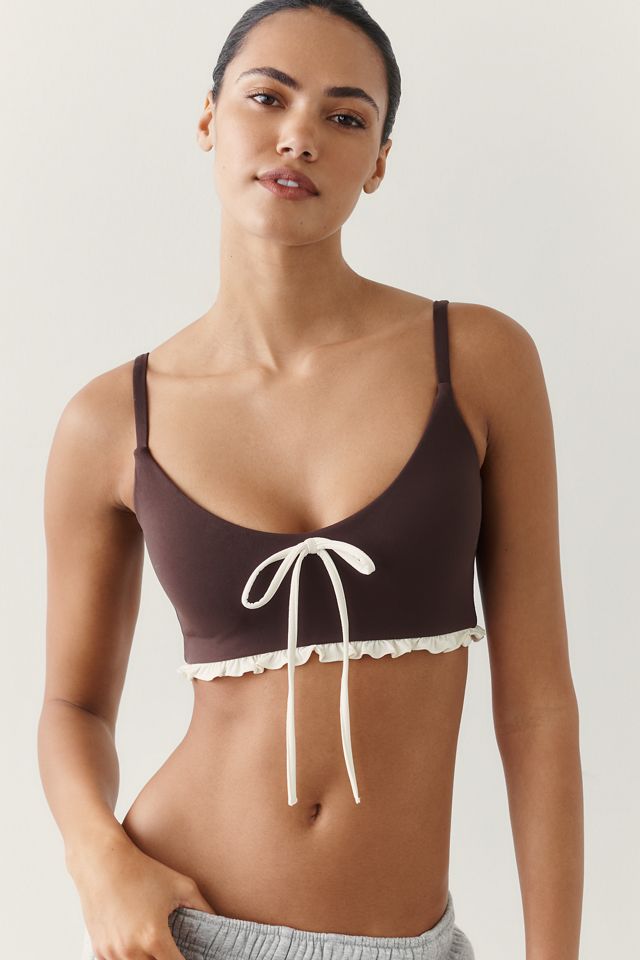 Astoria Activewear Ruffled Sports Bra #1
