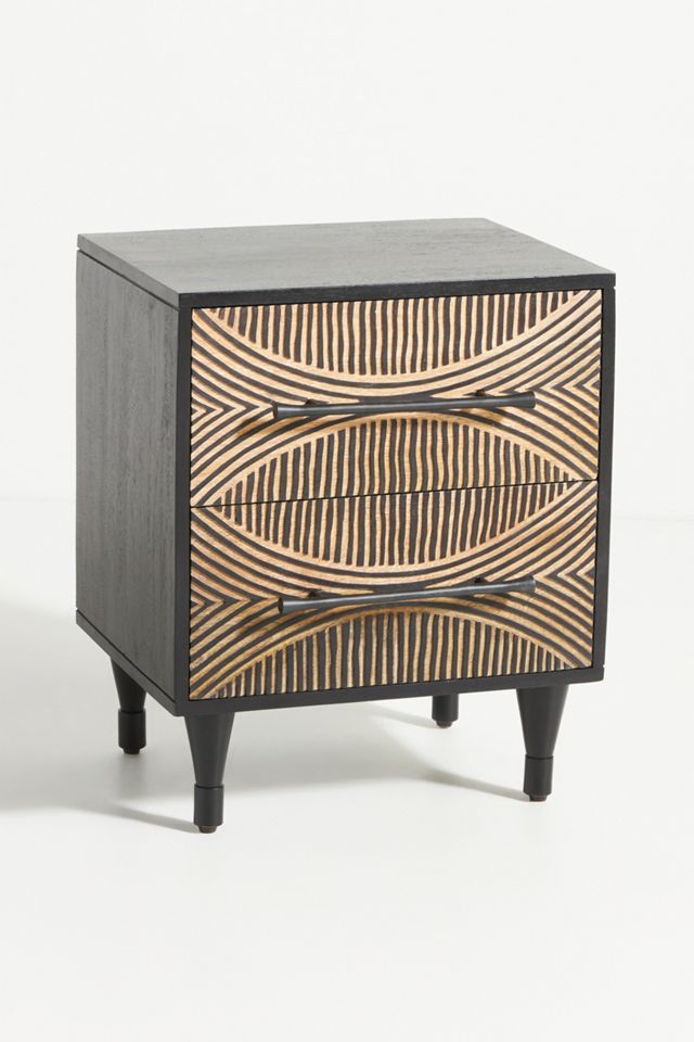 Handcarved Thalia Nightstand #1