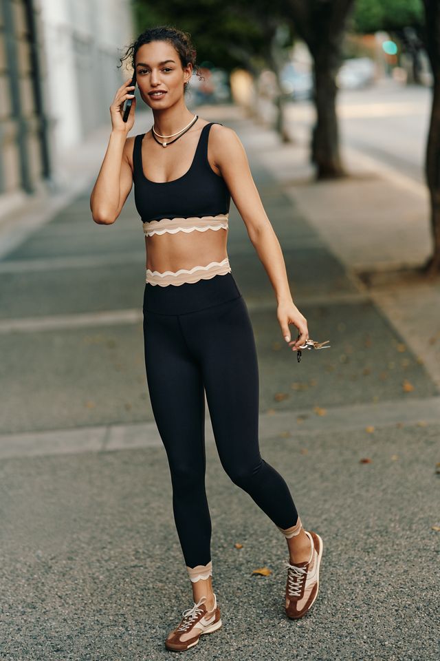 Beach Riot Marin Scalloped Crop Top #3