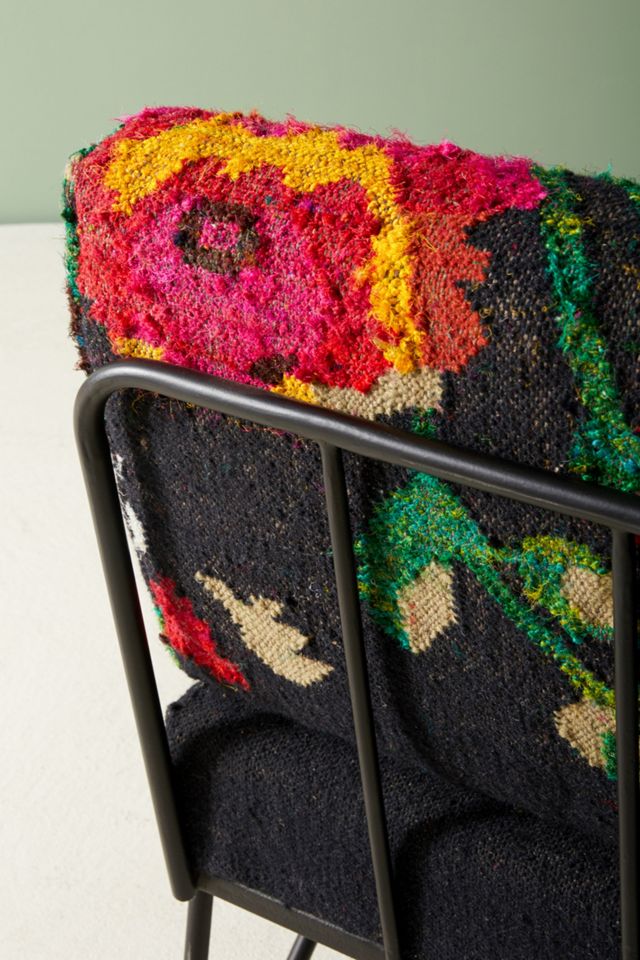 Silk Rug Accent Chair #5