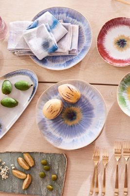 Dyed Indigo Table Runner