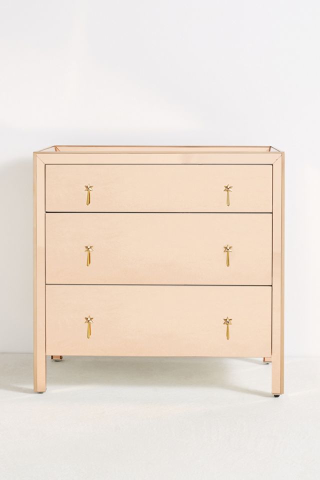 Gracemere Mirrored Three-Drawer Dresser | AnthroHome
