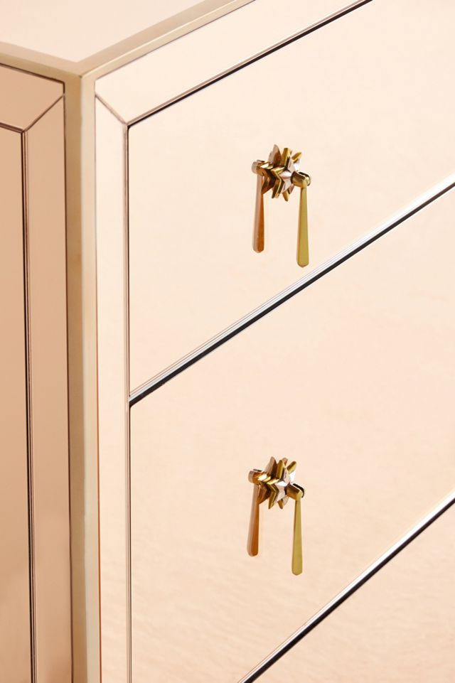 Gracemere Mirrored Three-Drawer Dresser | AnthroHome