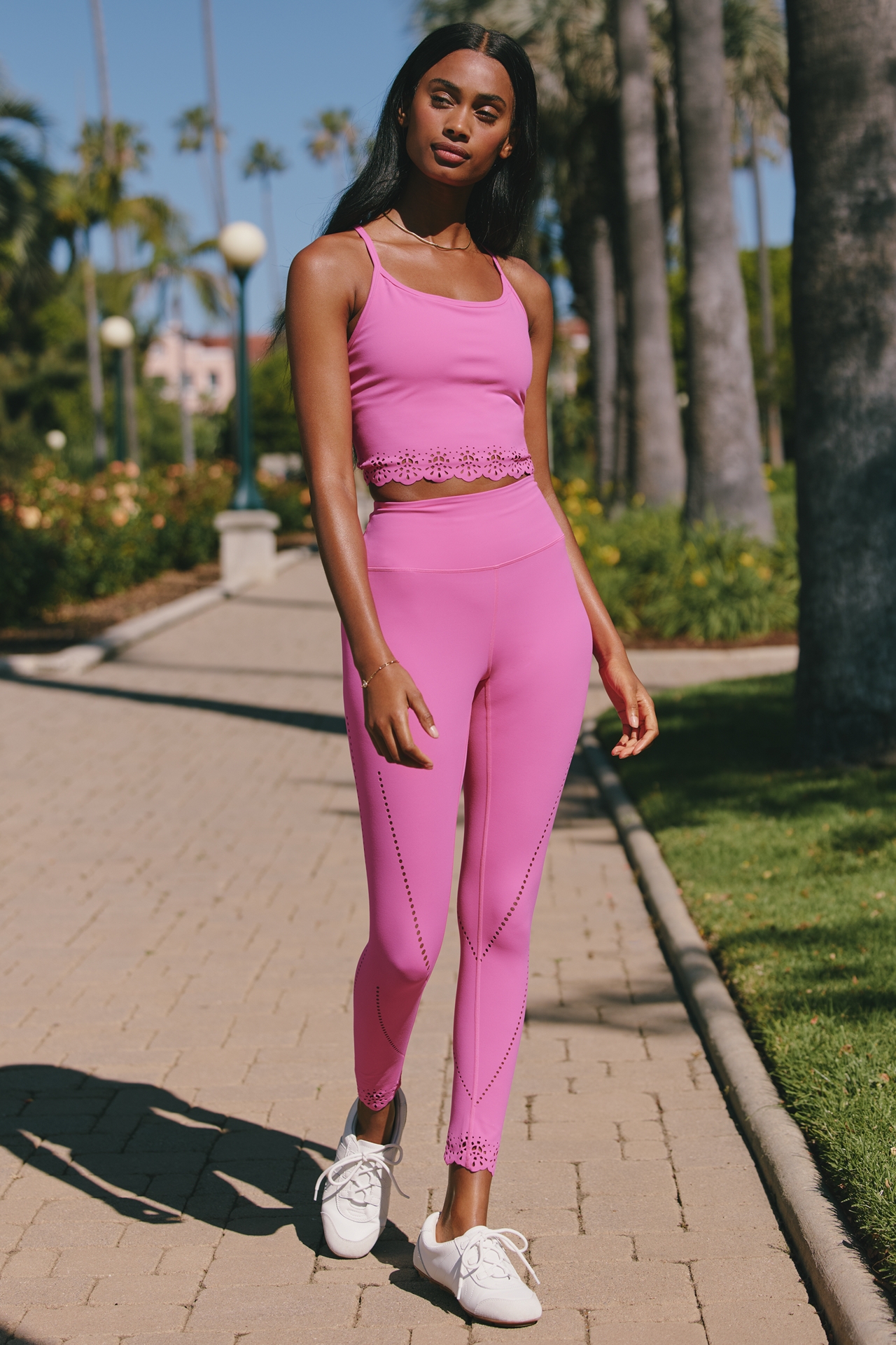 Spiritual Gangster Petal Crop Tank