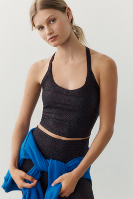 Beyond Yoga SoftMark On The Up Cropped Tank by Anthropologie