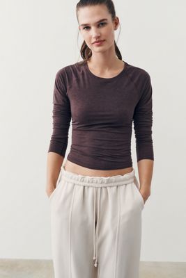 Beyond Yoga Breezeweight Active Long-Sleeve Top