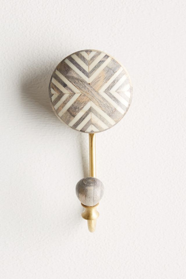 Marquetry Inlay Hook #1