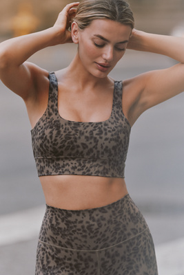 Varley Freesoft Cori Bra In Gray
