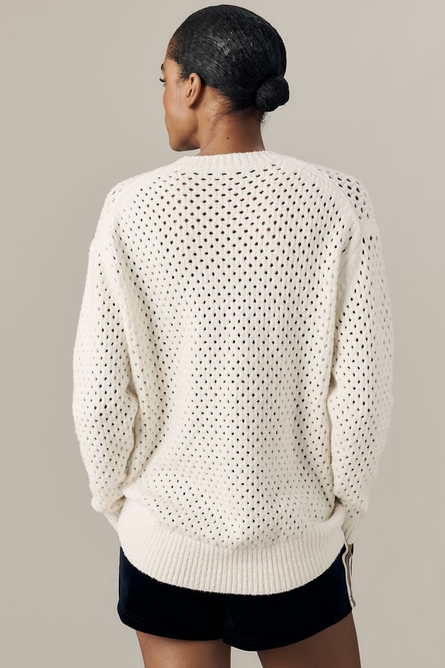 Varley Grady Bouclé Knit Sweater #1
