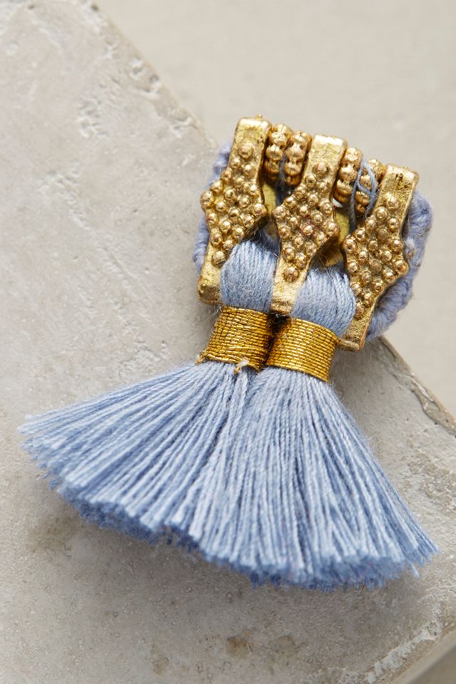 Sadie Mini Tassel Earrings Anthropologie