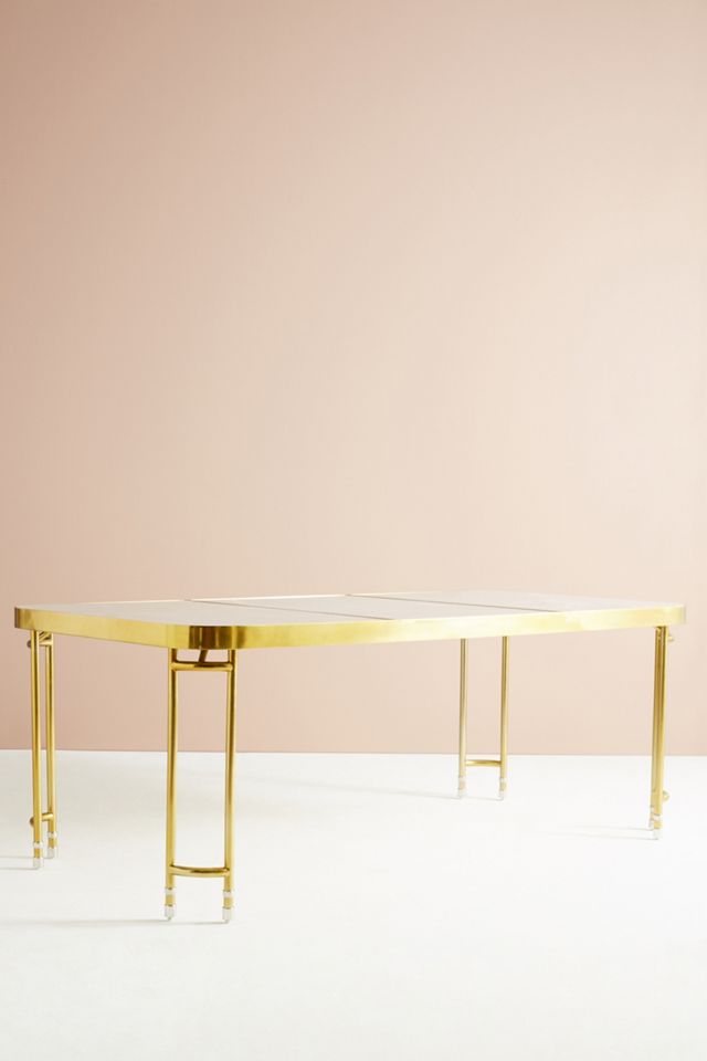 Brass Parabola Dining Table #2