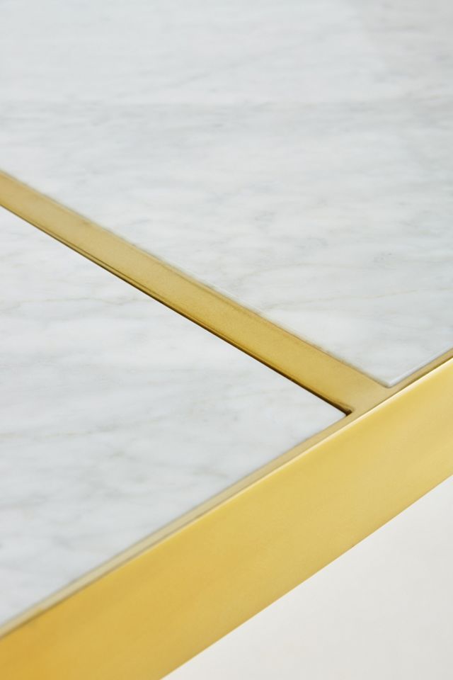 Brass Parabola Dining Table #4