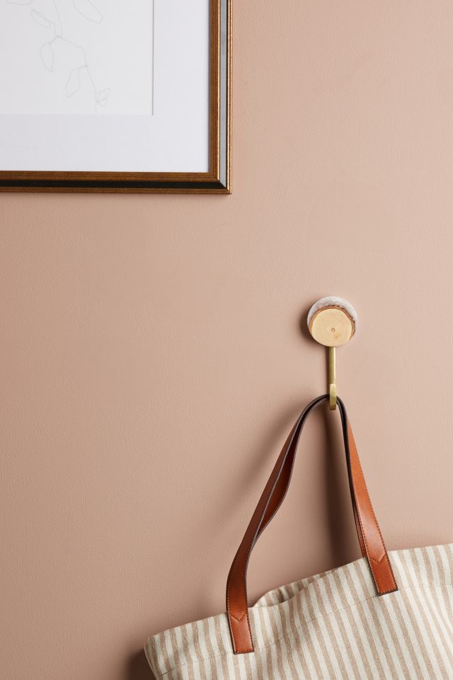 Frosted Timber Hook | AnthroLiving