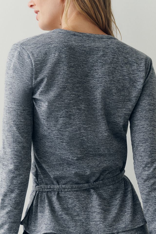 Sweaty Betty Glow Studio Wrap Top #2