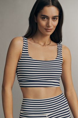 STRUT THIS Stripe Bra Top