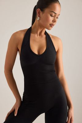Camiseta sin Mangas con Cuello Halter Sculpt Seamless de TALA