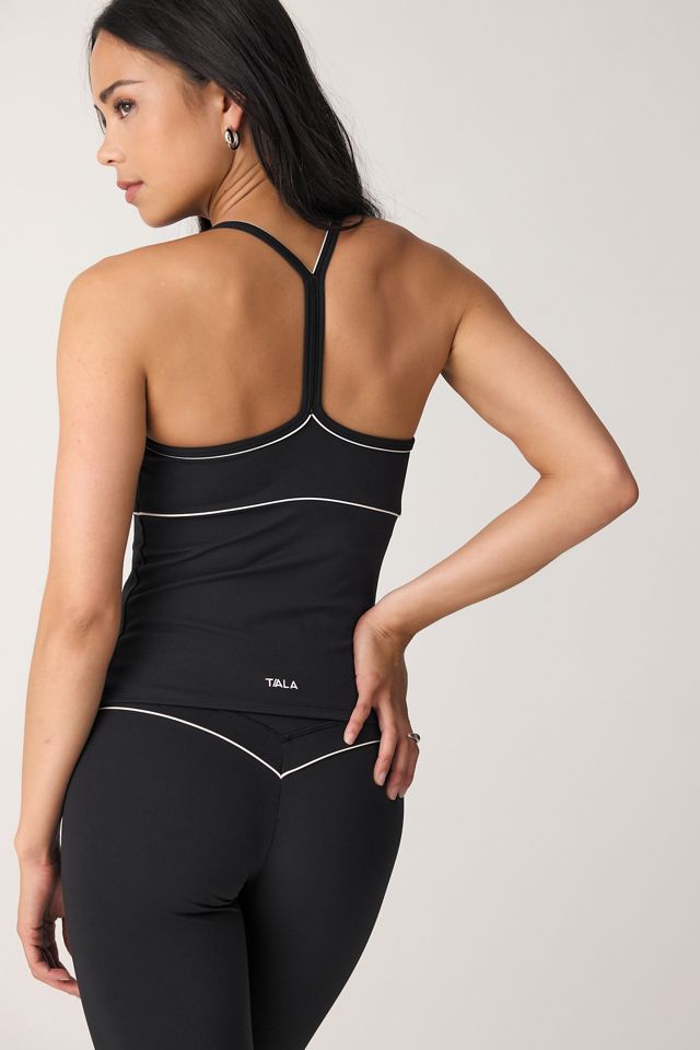 Camiseta sin Mangas con Escote Corazón de Contraste DayFlex TALA #4