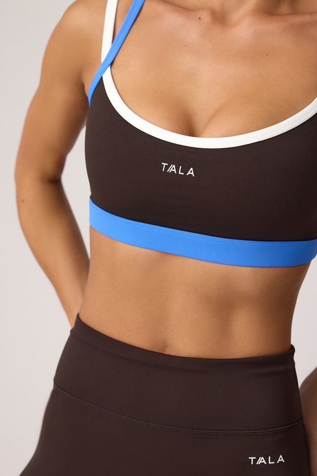 Soutien-gorge de sport à bretelles croisées contrastées SkinLuxe TALA #3