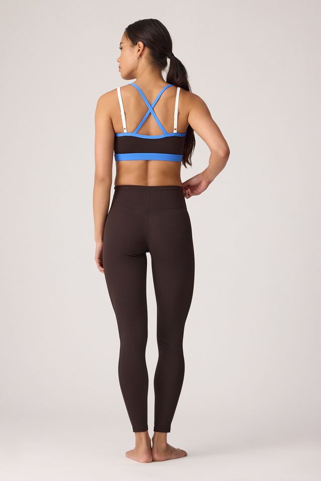 Soutien-gorge de sport à bretelles croisées contrastées SkinLuxe TALA #4