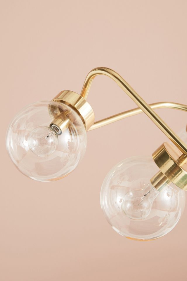 Abstract Globe Chandelier #2