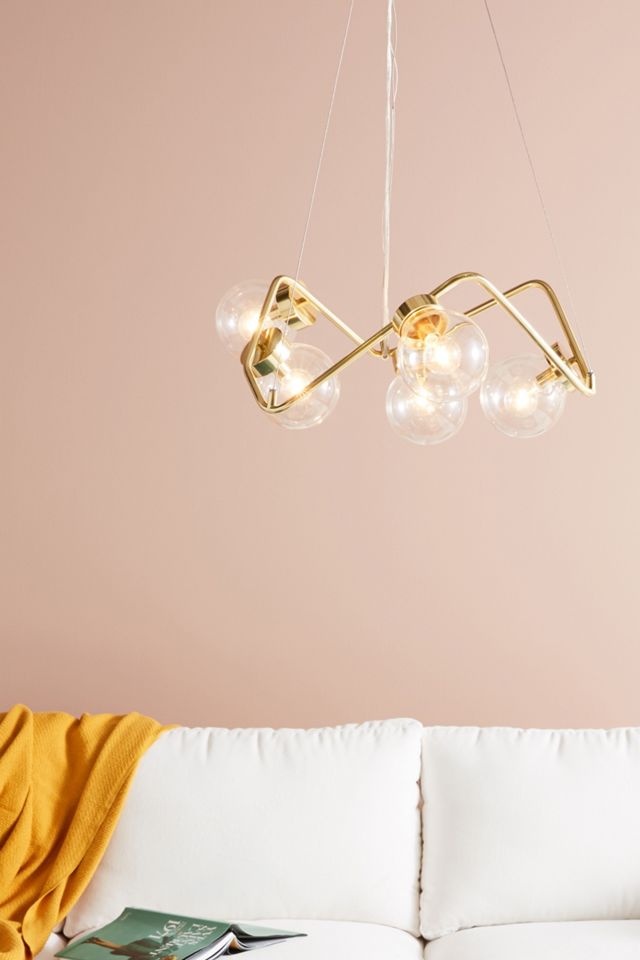 Abstract Globe Chandelier #3