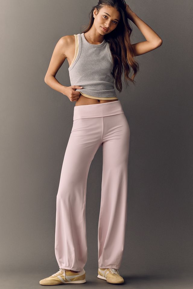 Daily Practice Foldover Bubble Pants in Waypoint | Anthropologie