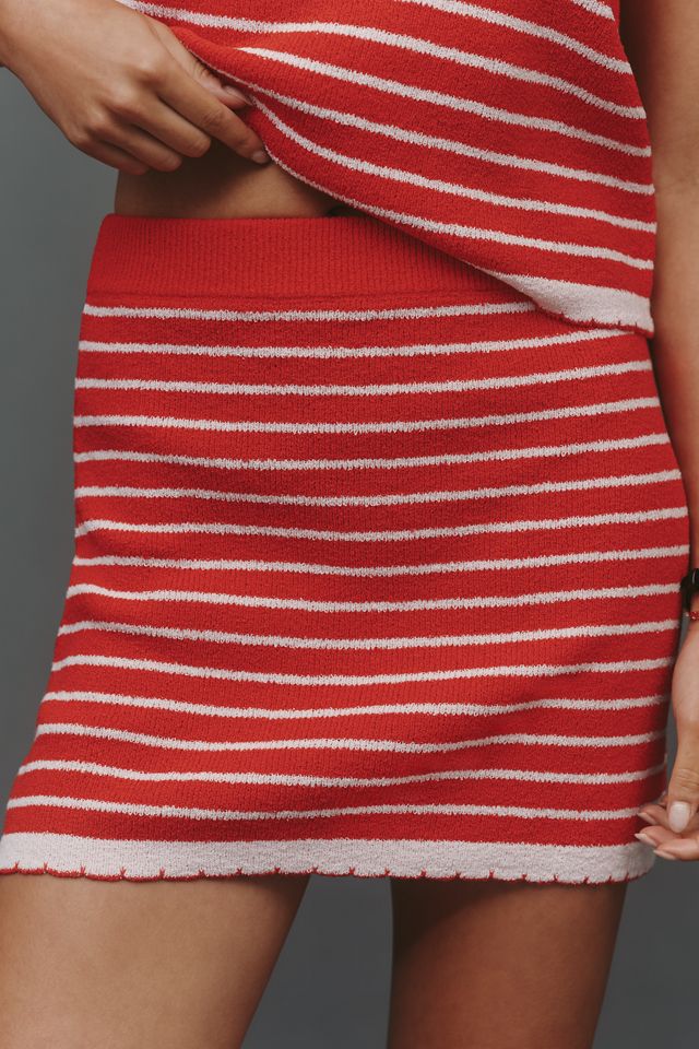 English Factory Striped Mini Skirt #2